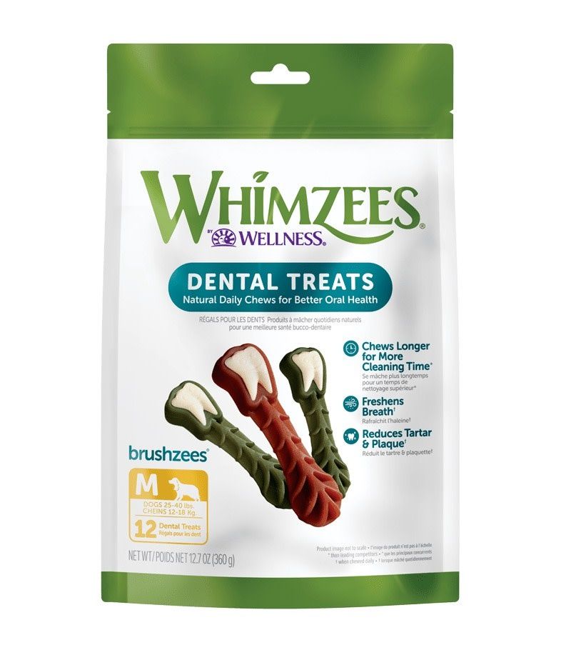 WHIMZEES TOOTHBRUSH MD 12.7OZ