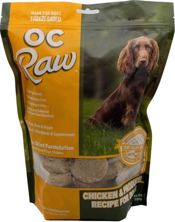 OC RAW FD CHICKEN &amp; PRODUCE 14 OZ