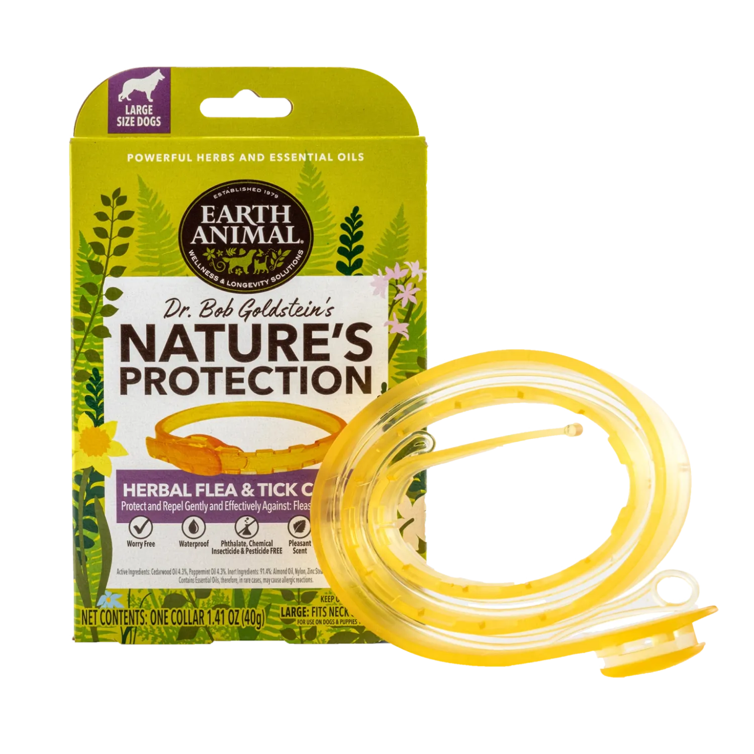 EARTH ANIMAL FLEA &amp; TICK COLLAR LG