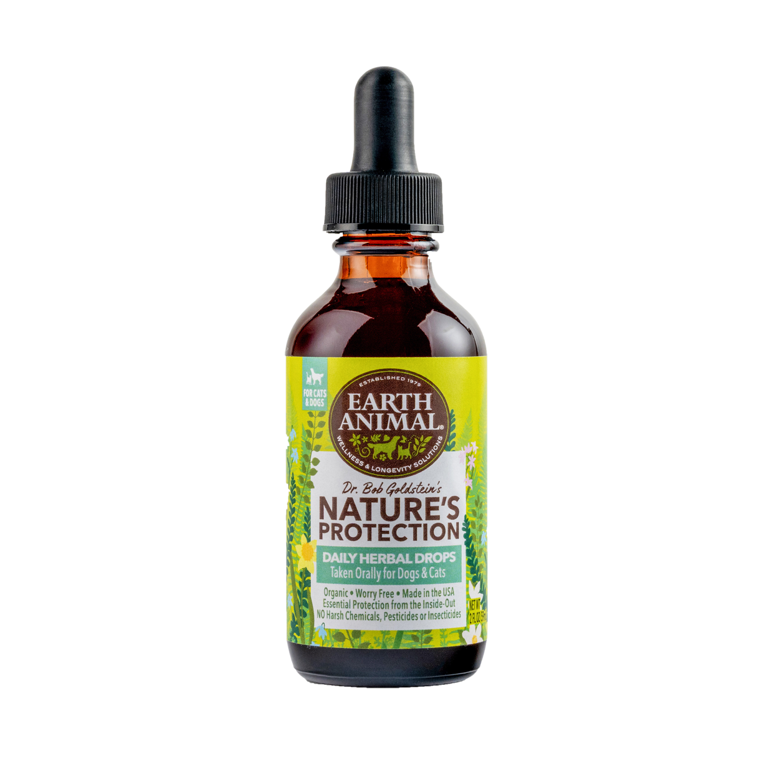 EARTH ANIMAL CAT FLEA &amp; TICK SPOT ON DROPS