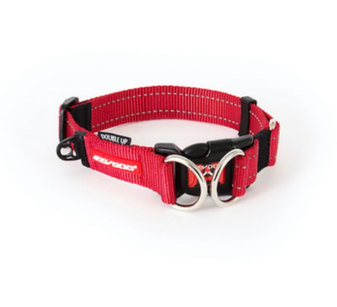 EZYDOG DOUBLE UP COLLAR RED L