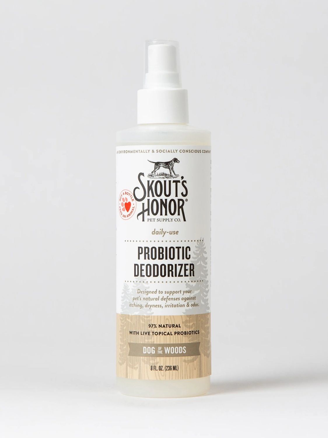 SKOUTS HONOR DEODORIZER DOG OF THE WOODS 8OZ
