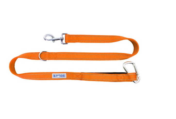 BAY DOG HUDSON BAY LEASH 6 ORANGE
