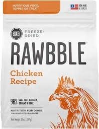 RAWBBLE FREEZE DRIED CHICKEN RECIPE 4.5OZ
