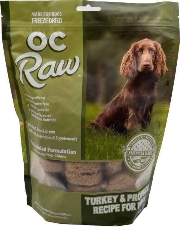 OC RAW FD TURKEY/PRODUCE, 14 OZ. SLIDERS