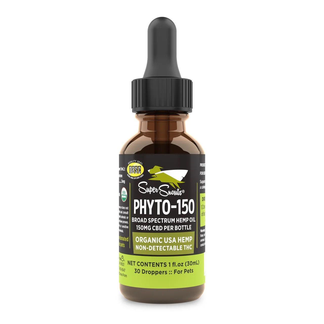 SUPER SNOUTS PHYTO-CBD OIL 150MG