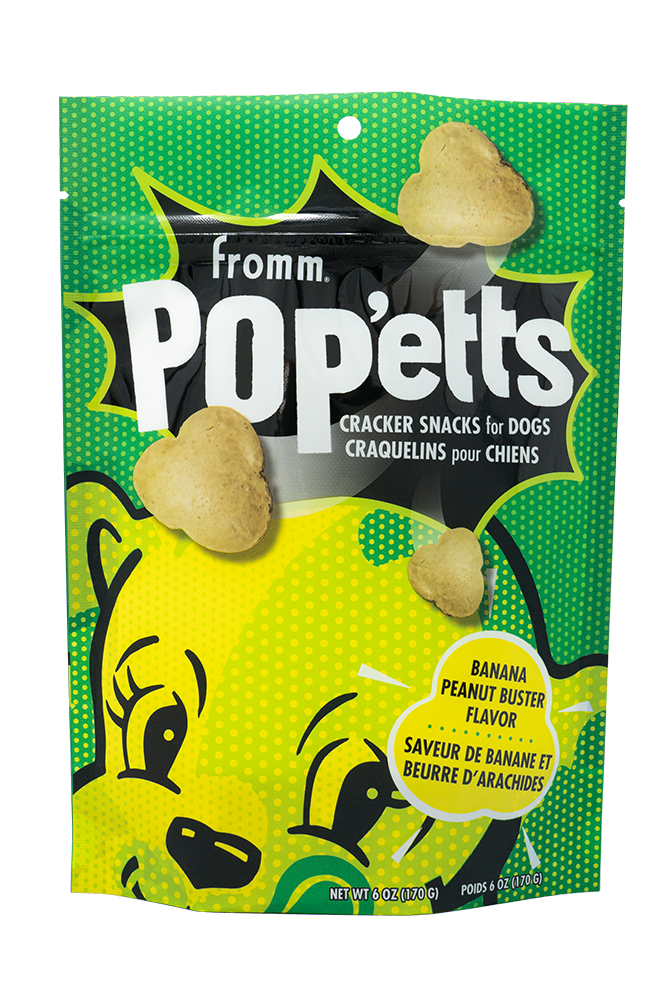 FROMM POP&#39;ETTS PEANUT BUTTER BANANA  6 OZ