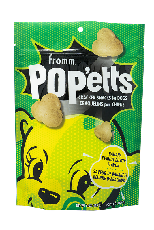 FROMM POP&#39;ETTS PEANUT BUTTER BANANA  6 OZ