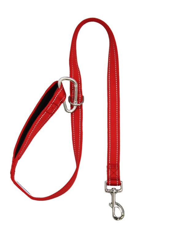 BAYDOG HUDSON BAY LEASH RED--6&#39;