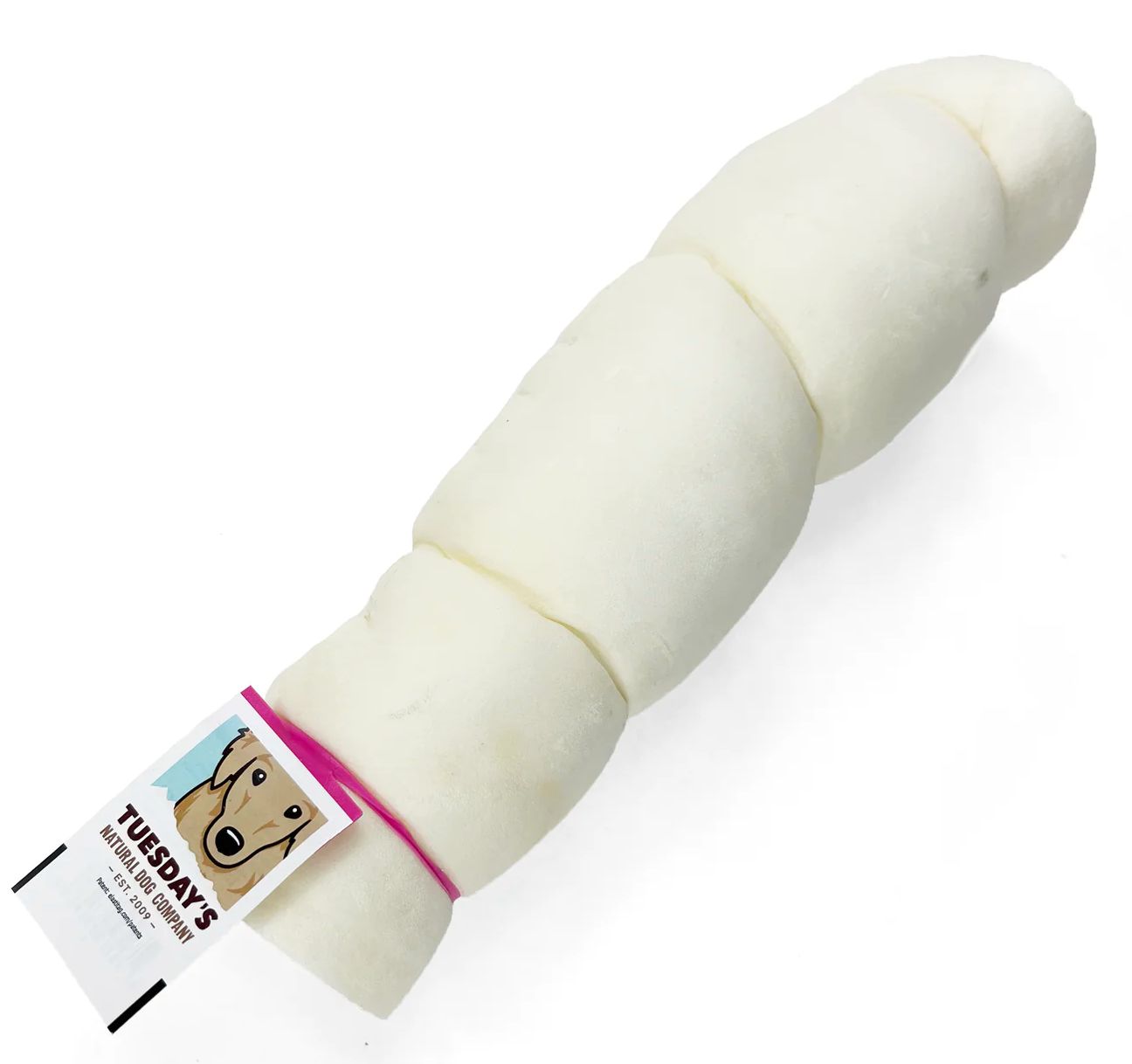 TUESDAYS NATURAL DOG CO. 10-12&quot; NATURAL BEEF CHEEK ROLLS