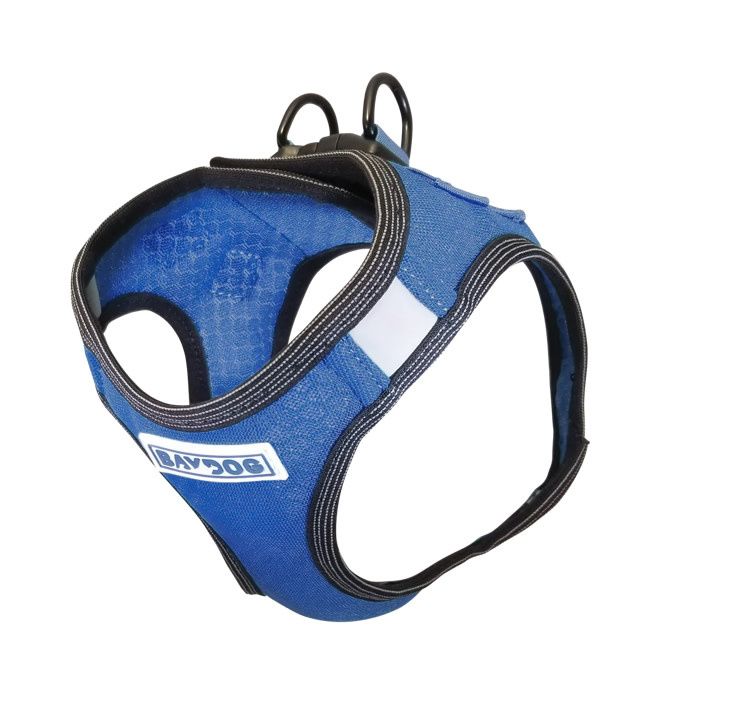 BAY DOG LIBERTY HARNESS BLUE S