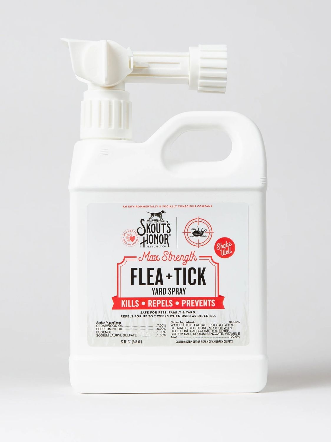 SKOUTS HONOR  FLEA &amp; TICK YARD SPARY 32OZ