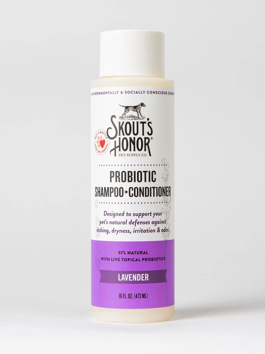 SKOUTS HONOR  SHAMPOO &amp; CONDITIONER LAVENDER 16OZ