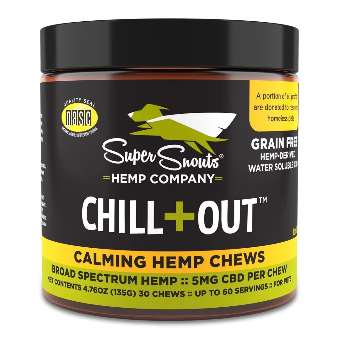 SUPER SNOUTS CHILL OUT CBD CHEWS 30 CT