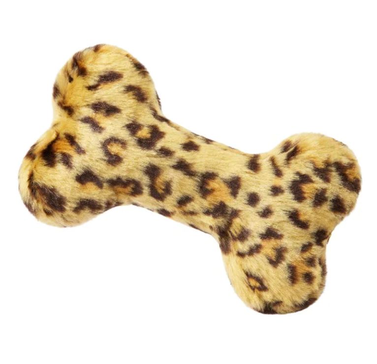 FLUFF &amp; TUFF LEOPARD BONE SM