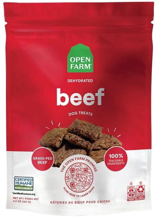 OPEN FARM BEEF TREAT 4.5OZ