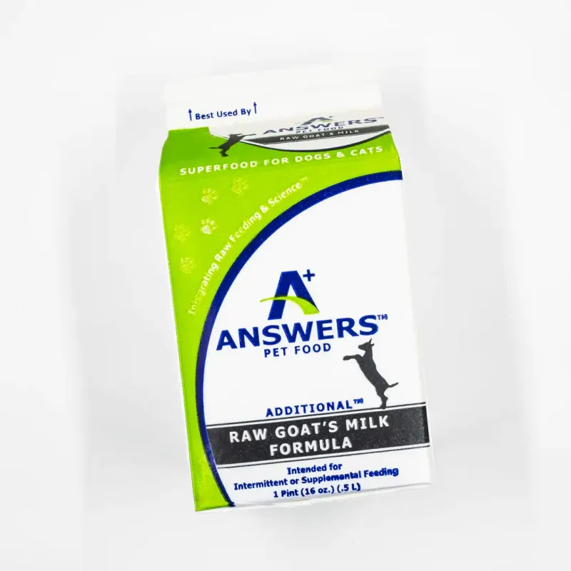 ANSWERS GOAT MILK 1 PINT