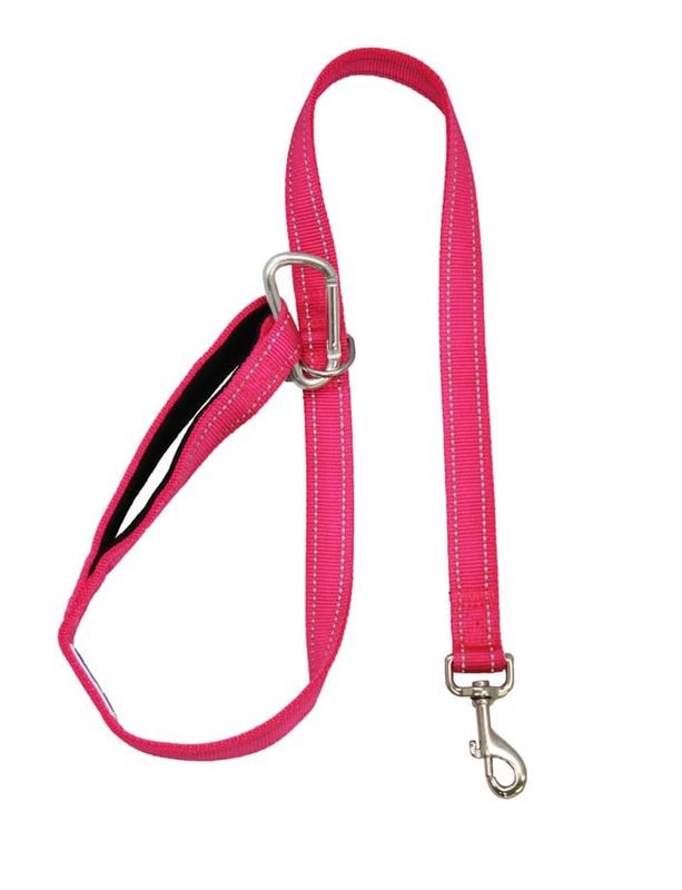 BAYDOG HUDSON BAY LEASH PINK--6&#39;