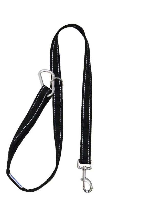 BAYDOG HUDSON BAY LEASH BLACK--6&#39;