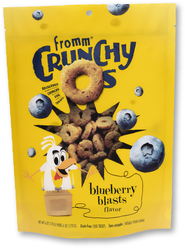 FROMM CRUNCHY O&#39;S BLUEBERRY BLAST 6 OZ