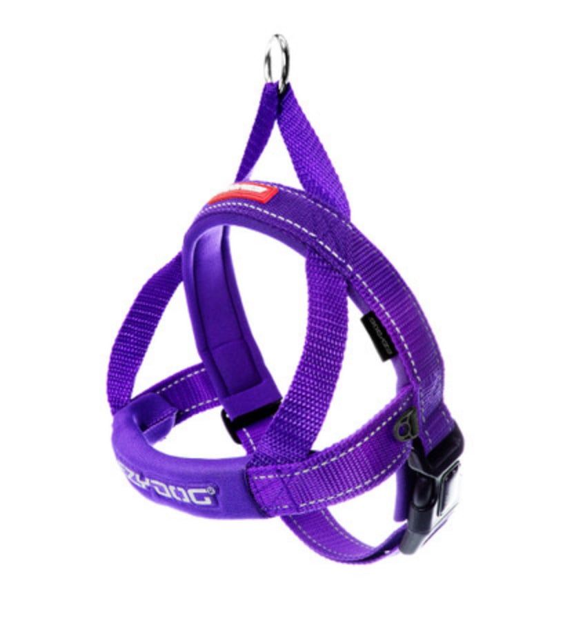 EZYDOG QUICKFIT HARNESS PURPLE LG