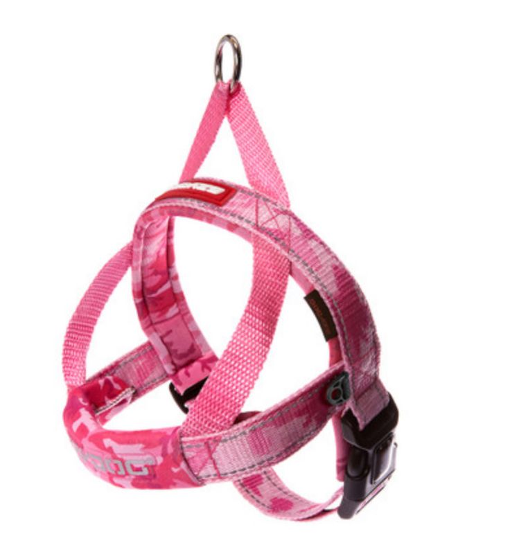 EZYDOG QUICKFIT HARNESS PINK CAMO M