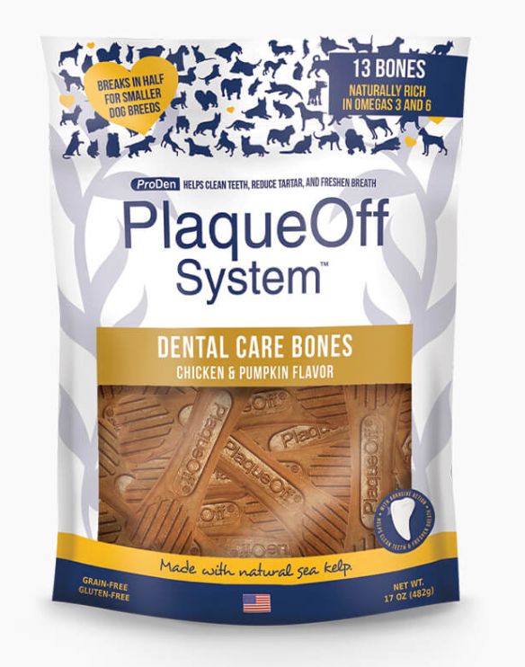 PRODEN DENTAL PLAQUEOFF BONE CHICKEN 17OZ