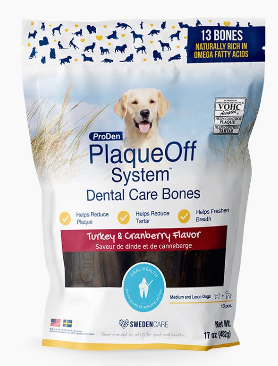 PRODEN DENTAL PLAQUEOFF BONE TURKEY 17OZ