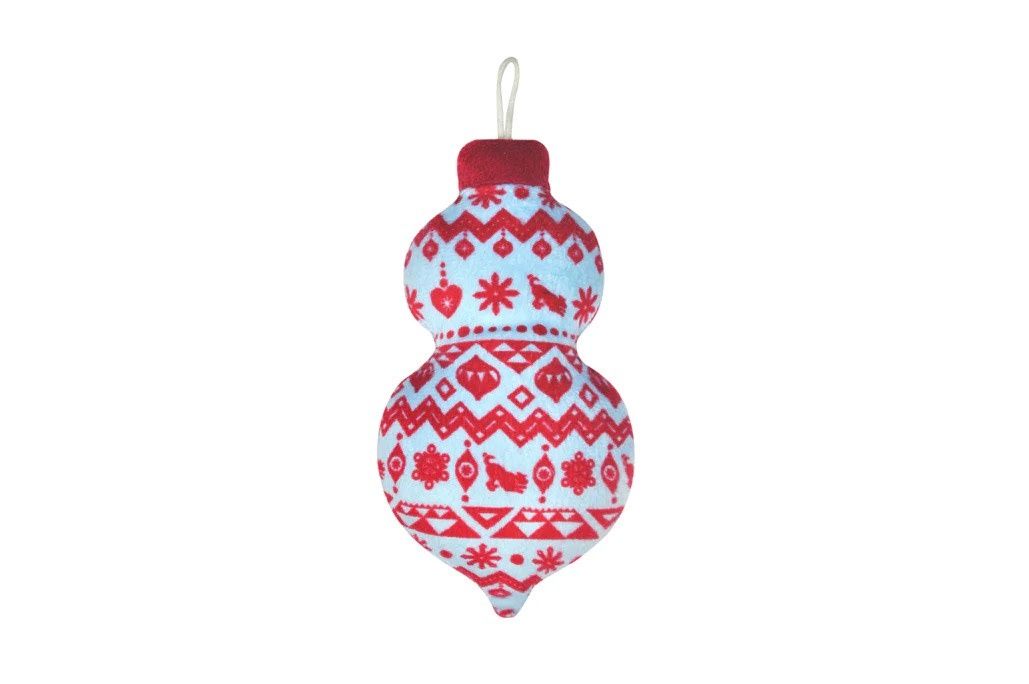 PLAY CANDY WRAP ORNAMENT BLUE SM