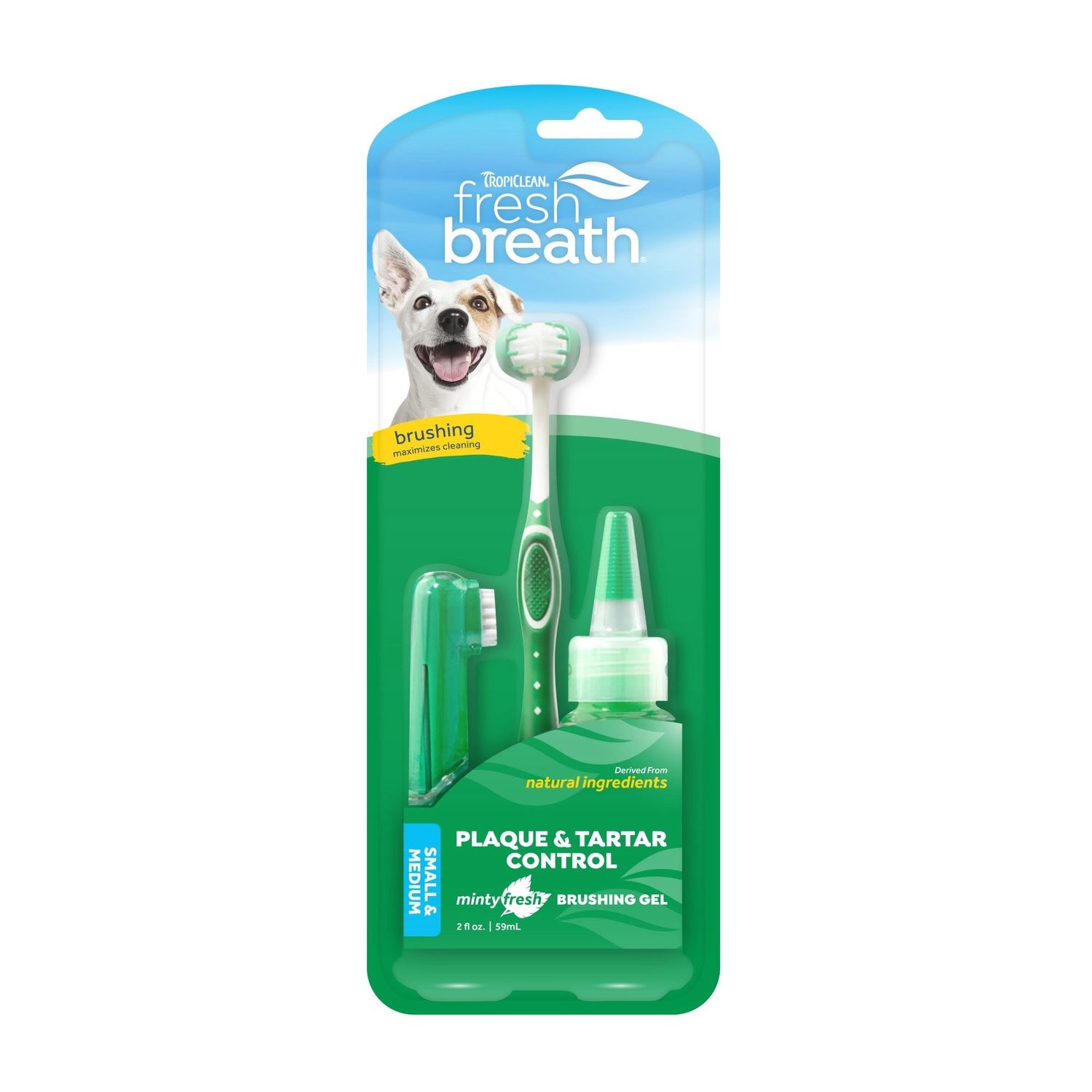 TROPICLEAN FRESH BREATH CLEAN TEETH GEL KIT