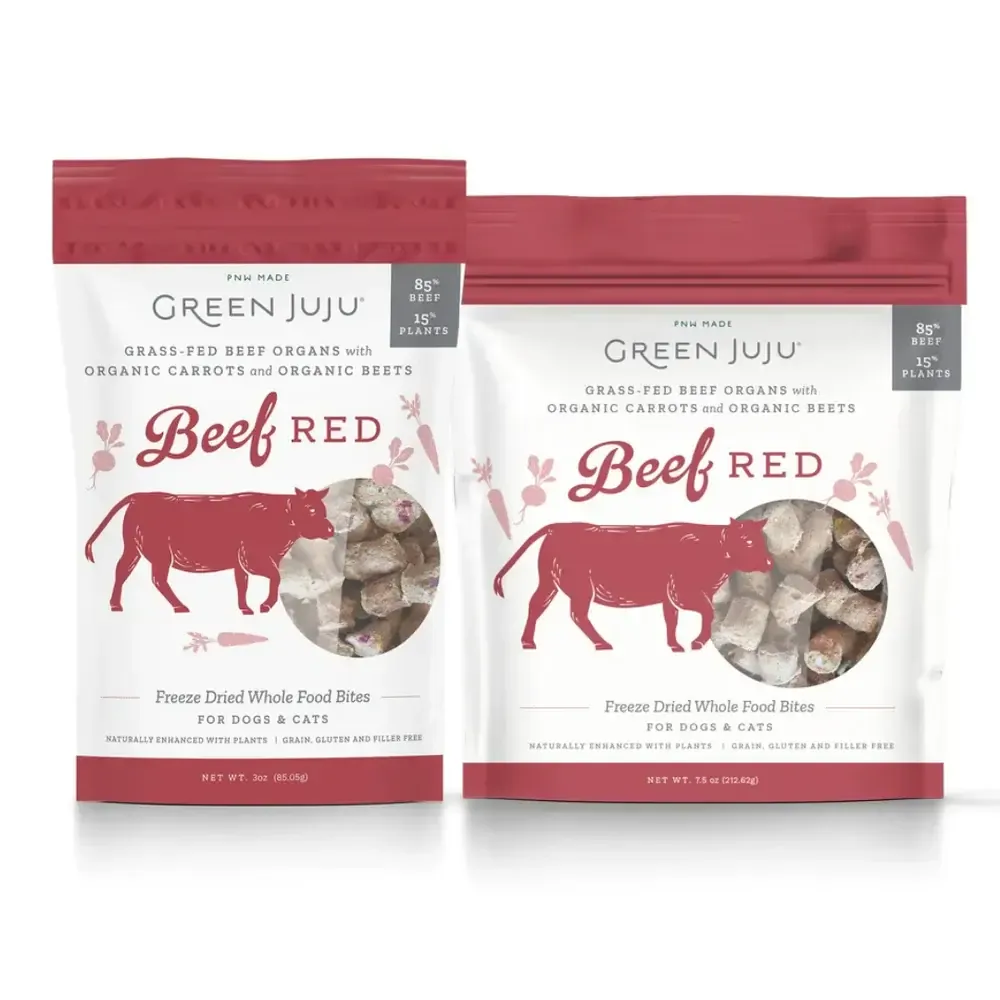 GREEN JUJU BEEF RED 18OZ