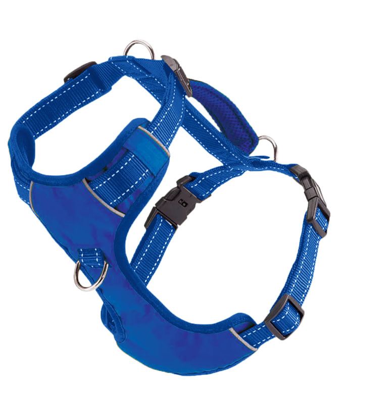 BAY DOG CHESAPEAKE BAY DOG HARNESS BLUE--XL