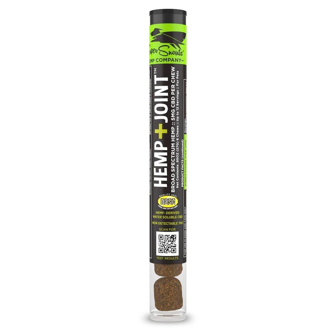 SUPER SNOUTS HEMP + JOINT CBD CHEWS 5 MG 6CT