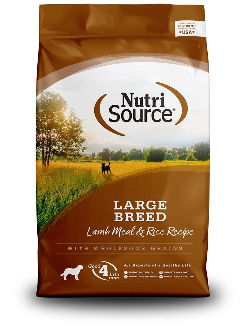 NUTRI SOURCE DOG LAMB &amp; RICE, 30#