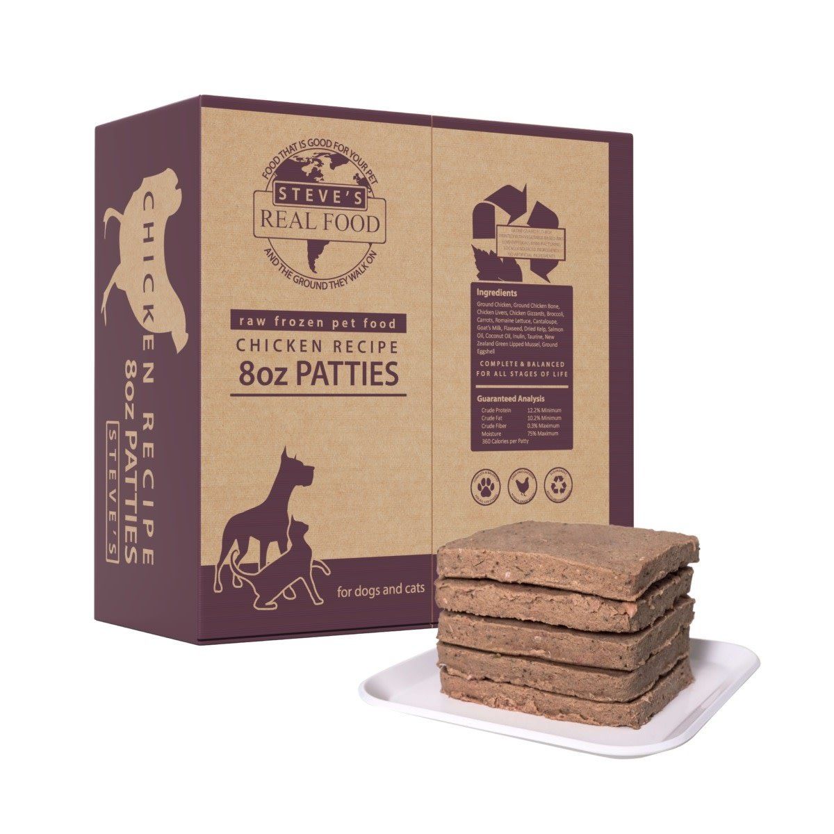 STEVES CHICKEN PATTIES 13.5#