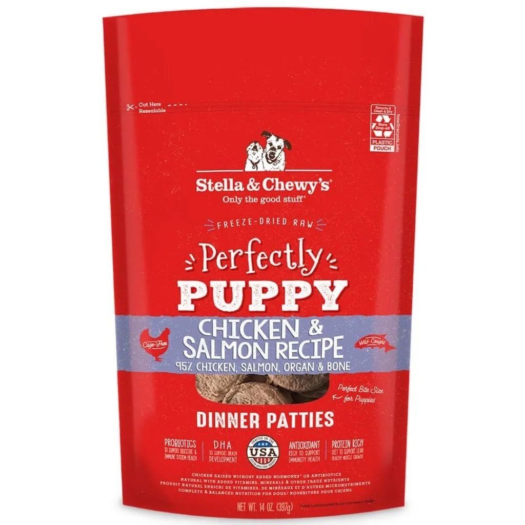 STELLA &amp; CHEWY CHICK &amp; SALMON, 14 OZ BAG