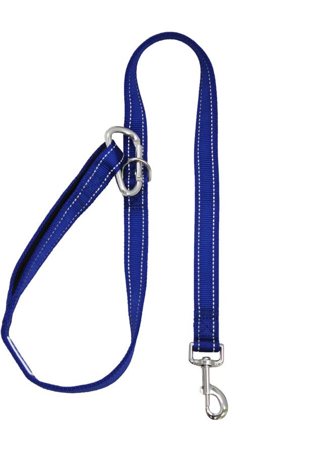 BAY DOG HUDSON BAY LEASH 6 FOOT BLUE