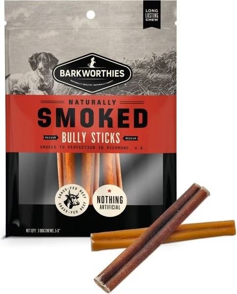 BARKWORTHIES SMOKED BEEFY STICKS