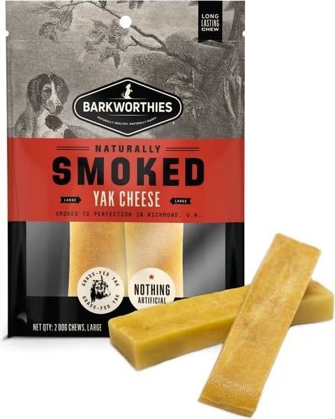 BARKWORTHIES SMOKED YAK CHEESE 2PK
