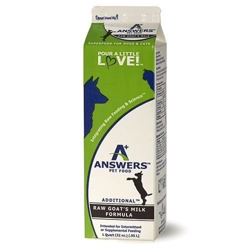ANSWERS GOAT MILK 1 QUART