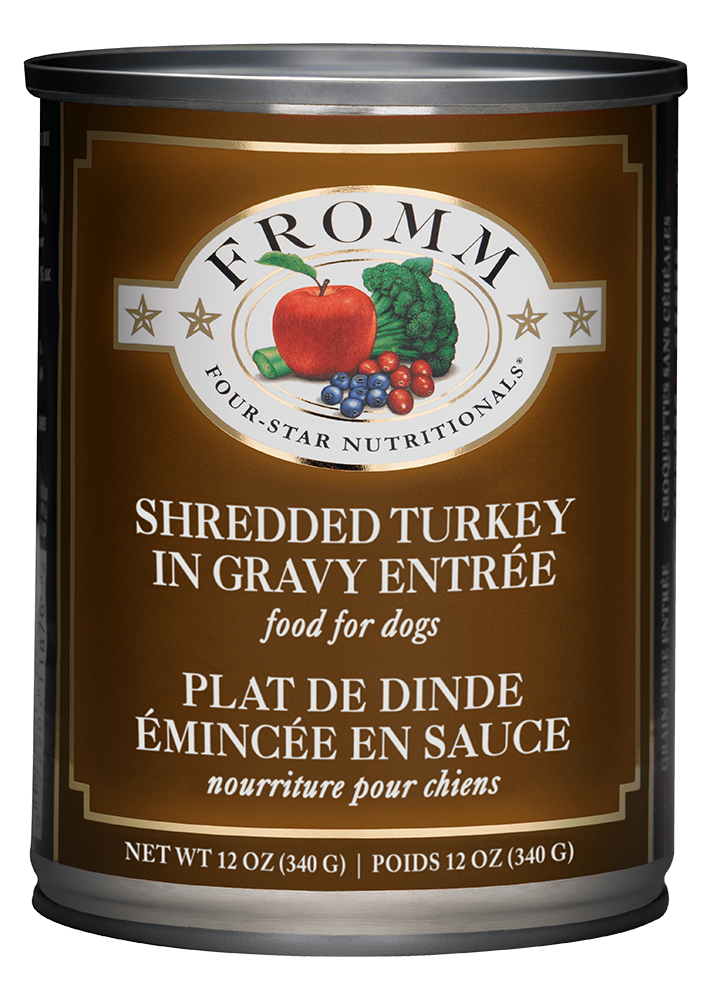 FROMM 4 STAR SHREDDED TURKEY 12 OZ