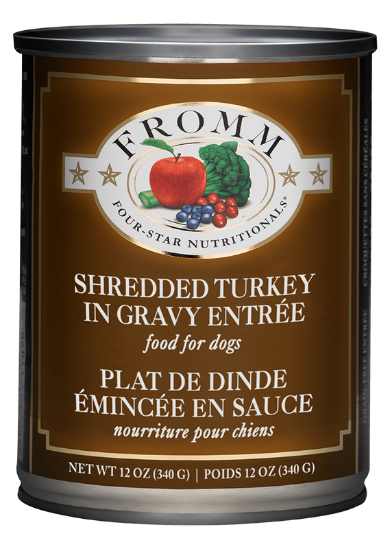 FROMM 4 STAR SHREDDED TURKEY 12 OZ