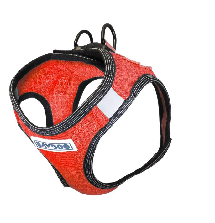 BAY DOG LIBERTY HARNESS RED S