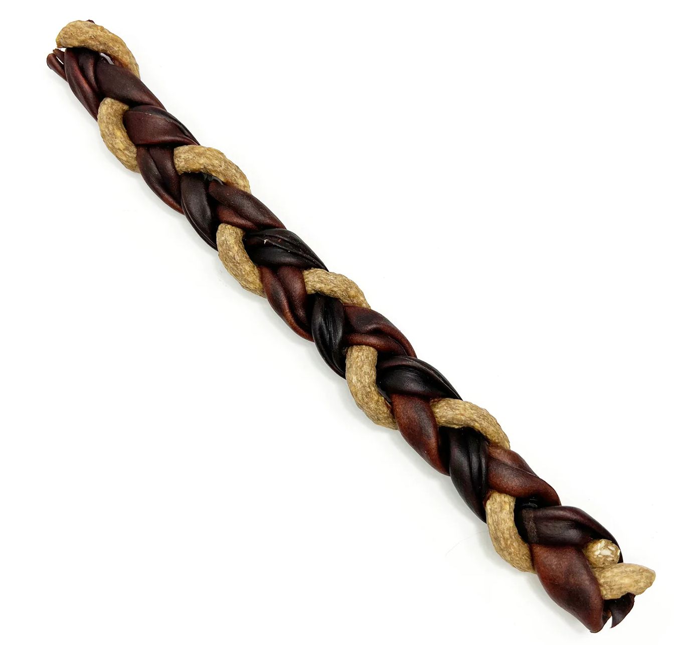 TUESDAYS NATURAL DOG 12&quot; BRAIDED COLLAGEN W/ BEEF &amp; CHICKEN