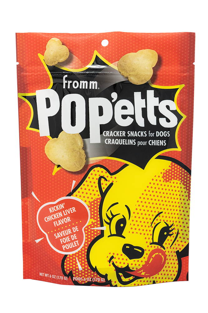 FROMM POP&#39;ETTS CHICKEN LIVER 6OZ