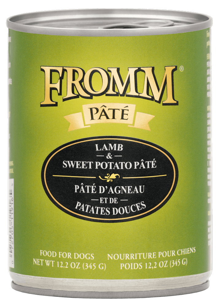 FROMM GOLD LAMB &amp; SWEET POTATO PATE 12.2 OZ