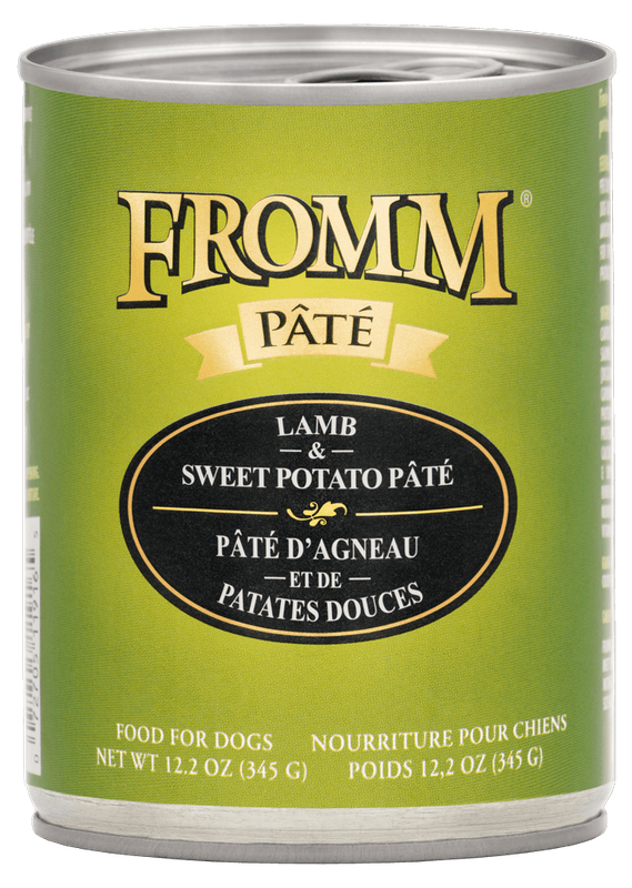 FROMM GOLD LAMB &amp; SWEET POTATO PATE 12.2 OZ