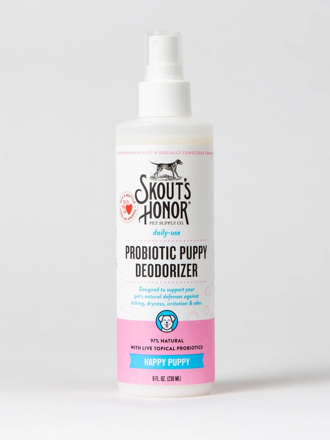 SKOUTS HONOR DEODORIZER HAPPY PUPPY 8OZ