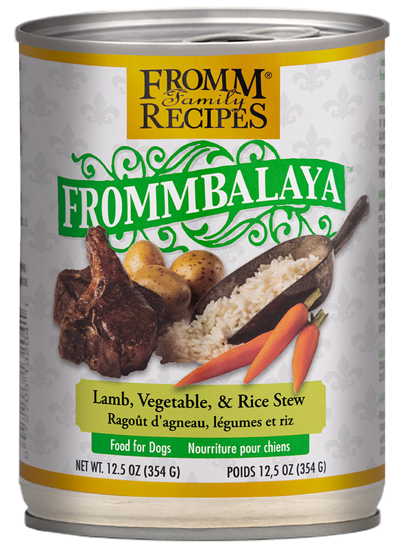 FROMM BALAYA LAMB VEG &amp; RICE 12.5 OZ