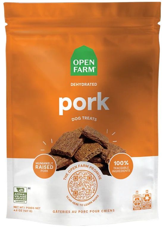 OPEN FARM PORK TREAT 4.5OZ
